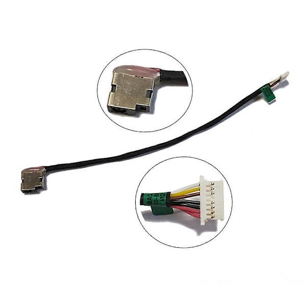 DC Strømstik Ledningsnet Kabel til Pavilion 15 AB Serien 799749 F17 Stikkabel Konnektorer