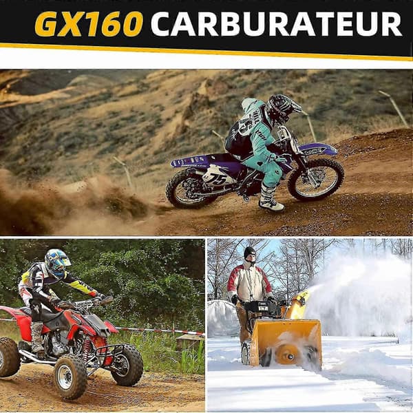 Gx160 Karburator Passer til Honda Gx200 Gx160 Motor
