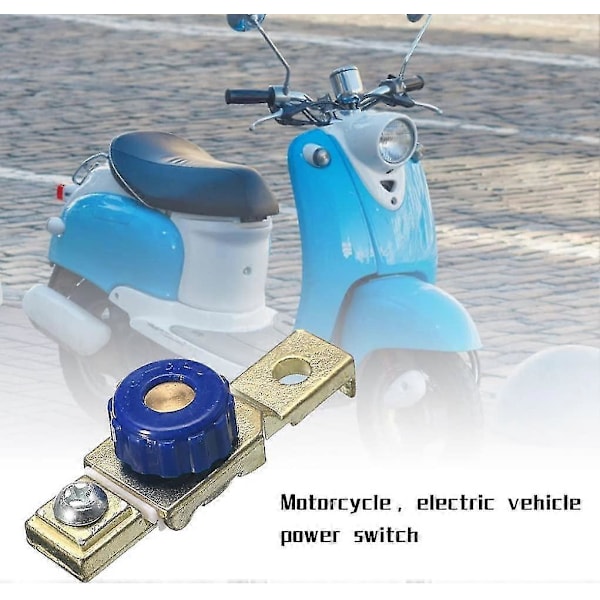 Motorcykel Batteri Afbryder Batteribeskyttelse 6v/12v Frakobling Lækagebeskyttelse, Batterilækage