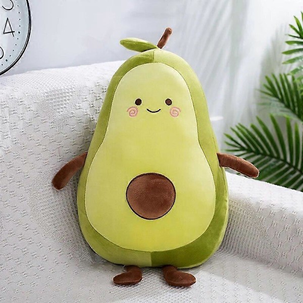 (Nukke 65cm) 75cm Söpö Pehmeä Avokado Pehmolelut Täytetty Eläin Tyyny Kodin Mukavuus Tyyny Joululahja Nukke Kawaii Täytetyt Lelut