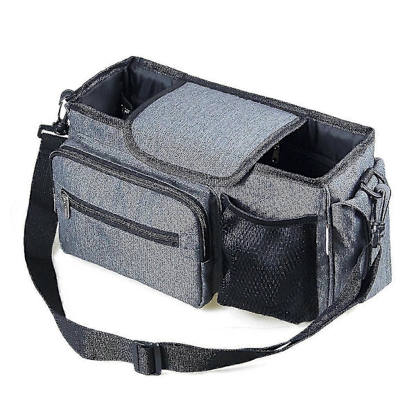 Barnvagnsväska Portabel Messenger Väska Universal Barnvagnsorganisatör Förvaringsväska Handväska