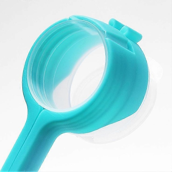 2 st Gröna Hushållsverktyg för Köket Förslutningsklämma Plast Bröd Snacks Förslutningsklämma Packning För Matförvaringspåsar Klämmor 3 pp-påse
