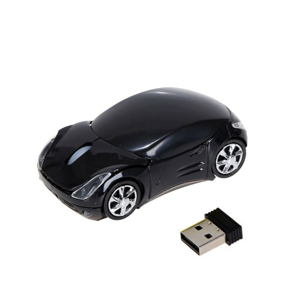 Mini trådlös mus, 1600 dpi datormus med USB mottagare
