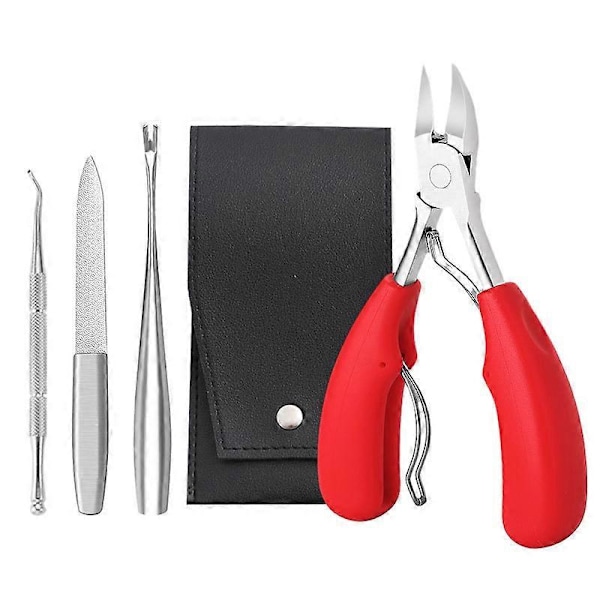 Red Special svarta nagelsaxar i 4 delar.
