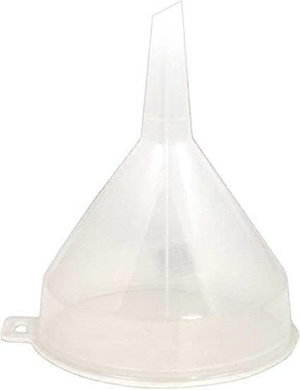Plasttrakt (WT888/1), 1-pakning, Hvit/Klar, 14cm (5.5\")