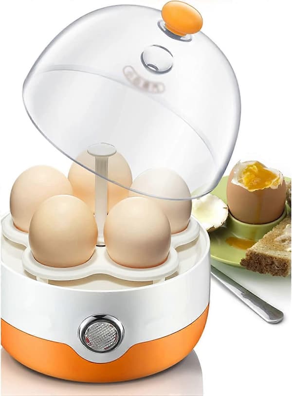 Eggkoker mini elektrisk dampkoker automatisk multifunksjonell dampkoker
