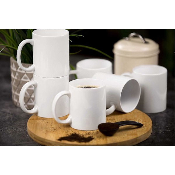 6 ammattitason stoare-sublimaatiomukia, sarja 11 oz