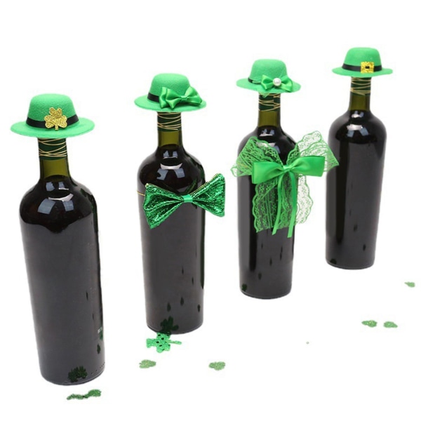 Saint Patrick's Day Wine Cap dekorativ Orn