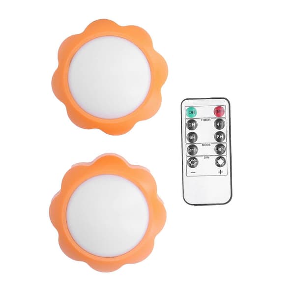 stk LED nattlys multifunksjon justerbar lysstyrke fjernkontroll nattlys for barnerom soverom