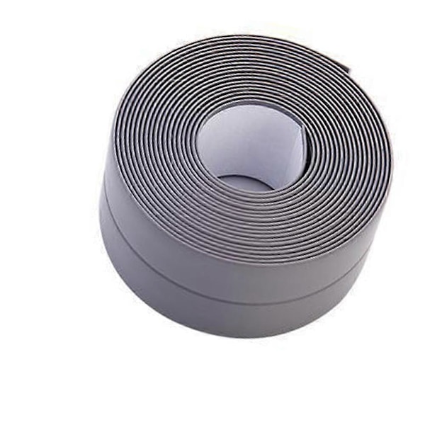 2-pack Tätningsremsa, 1,5 x 10,5 fot Tätningsremsa för badkar Självhäftande Tätningsremsa Tätningsband för köksbänk, diskho, badrum, toalett, m.m.