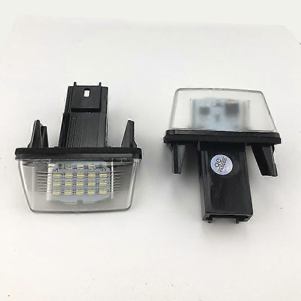 2kpl Vasen ja Oikea 18 LED Auton Rekisterikilven Valo