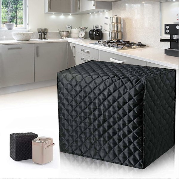 Brødmaskintrekk 43 x 28 x 38 cm - Bomull og polyester - Vattert - For å beskytte din brødmaskin eller lite apparat - Maskinvaskbar