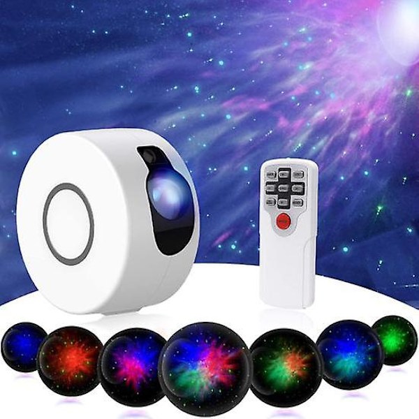 Universal Stjernehimmel Projektor LED Nattlampe Hjemmefest Bar Teater Dekor
