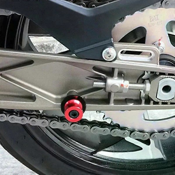 (Grön) För Yamaha Tenere 700 Tenere700 T7 Rally Edition 2022 2023 6MM CNC Nya Svingarms Spole Slider Ställ Skruvar Motorcykeltillbehör