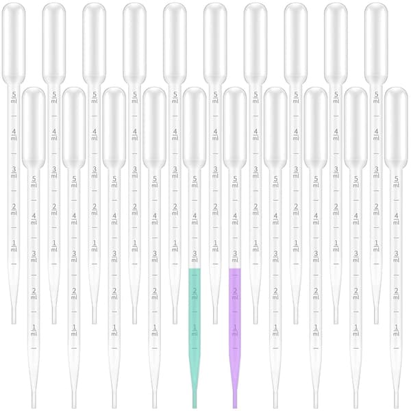 30 kappaletta pipettejä, muovipipettejä, siirtopipettejä valmistettu