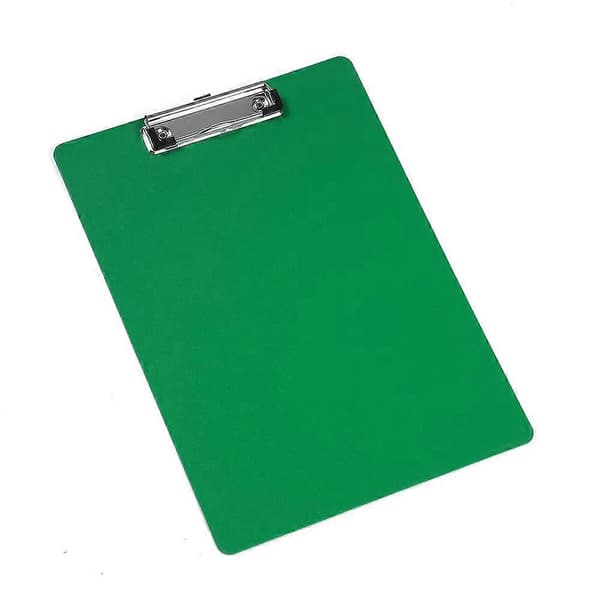 1 stk. gul A4 filmet pap clipboard
