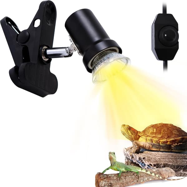 Skilpadde varmelampe, varmepunktlampe for akvarium reptil