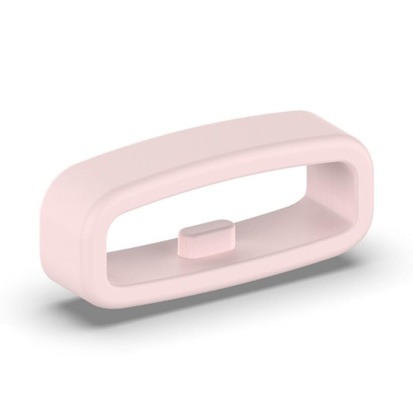 (Vit 20MM) 10st Silikonfästring 18mm / 20mm / 22mm Armbands Hållare Remhållare