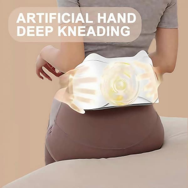 Elektrisk Bian Sten Abdominal Massager, Smart EMS Mave Massager Bælte til Fedtforbrænding & Oppustethed Lindring