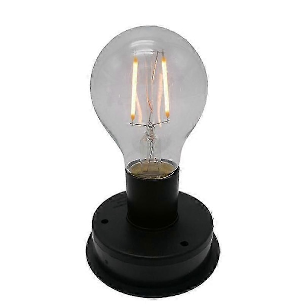 1 stk. Solar LED Wolfram Filament Pære 2800K Automatiske Lyssensorer Gjerde Nattlys for Hagelampe (8.5cm)