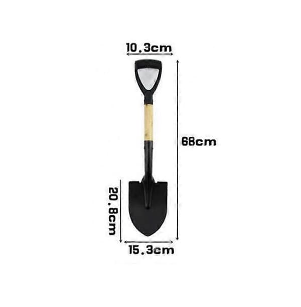 68 CM METALL CAMPINGSPADE - Mångsidiga verktyg för utomhuskörning