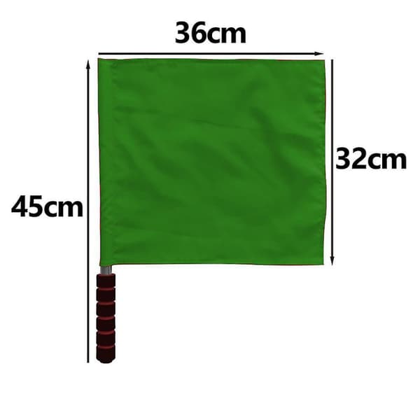 Domarkommando Röd Signalflagga, Svamphandtag
