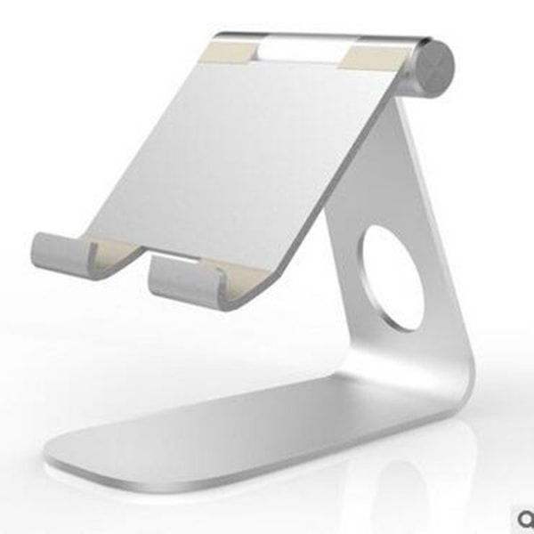 Fällbart tablettställ i aluminium Dubbel höjd- och vinkeljusterbar