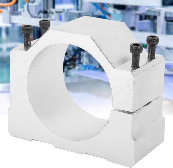 80mm spindelfäste, hållbart motorfäste 80mm spindelmotorfästebas CNC-klämma skaft Sp