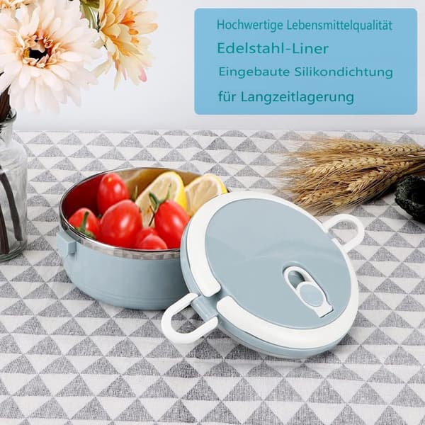 Bentobokser, termiske matbokser, isolerte bentobokser i rustfritt stål