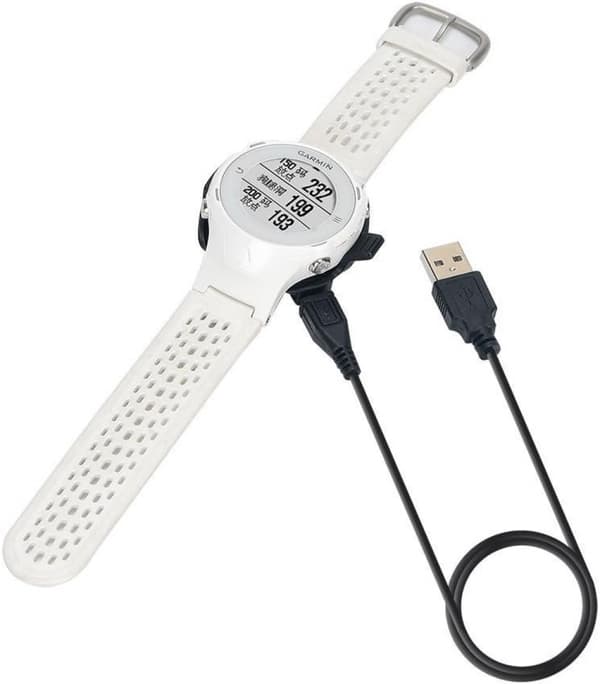 1m USB Dock Laddare Laddningsdatakabel Kompatibel med Garmin Approach S2/s4 GPS Golfklocka