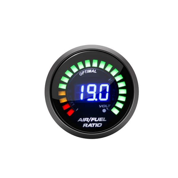 52mm Luft-Bränsleförhållande Mätare Med Smalbands O2 Syresensor - Led Digital Display