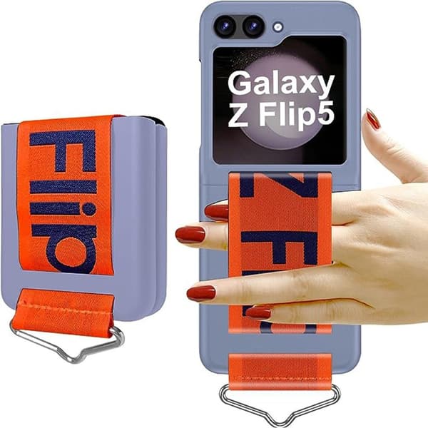 Smartphone-etui til Samsung Galaxy Z Flip 5 med remring