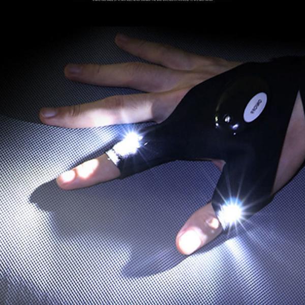 LED Ficklampshandskar Presenter för män