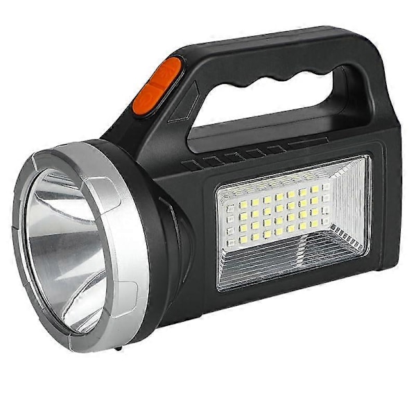 Oppladbar Spotlys Lommelykt, Høye Lumen, Solcellepaneler, for Camping
