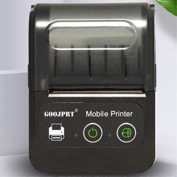 Kannettava Bluetooth-lämpökuittitulostin POS-laitteeseen EU-pistoke