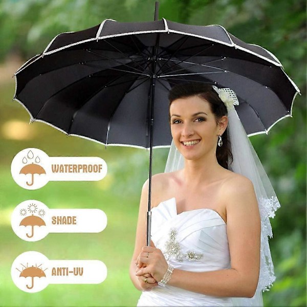 Gammeldags Kreativ Parasol - Retro Håndlavet Paraply Design