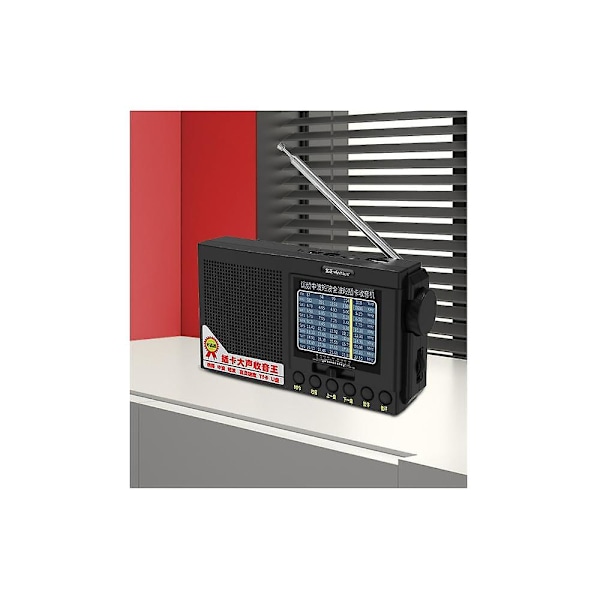 C53 Full Band Radio Mp3 Äldre Mini Ljudkort Högtalare Bärbar Spelare