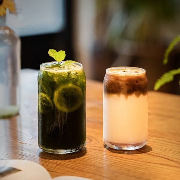Kop, longdrinkglas, cocktailglas, sugerør, drikkeglas, 370ml