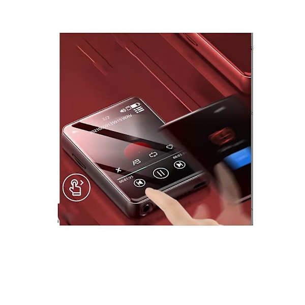 Täysi kosketus 2.4\" Mp3/mp4 Bluetooth-musiikkisoitin Urheilu E-kirja Sanakirja Ulkona 8gb