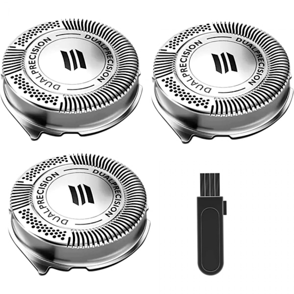 3-pack Ersättningsrakhuvuden Passar Rakapparat HQ8