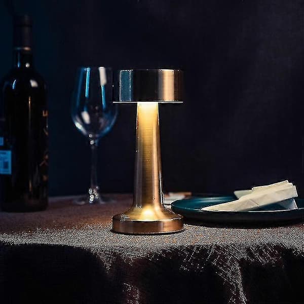 Touch Sensor Strip Genopladelige Bordlamper (Guld)