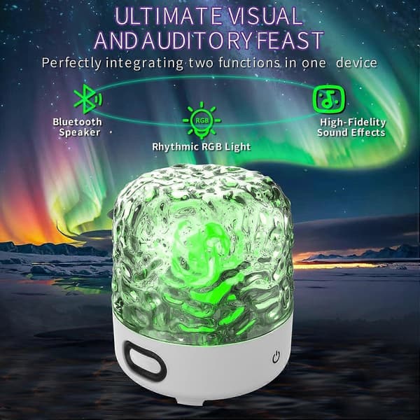 Ocean Wave langaton projektorivalo 16 väritehosteella, yövalot LED