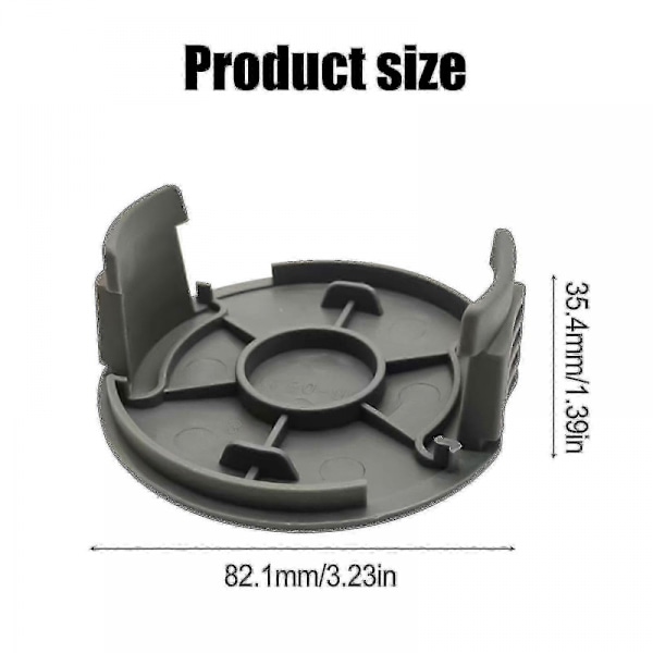 4st F016f05320 Ersättningsspolskydd, Bosch F016f05320 Trimmerspolskydd för Bosch Easygrasscut 23, 26, 18, 18-230, 18-260, 18-26