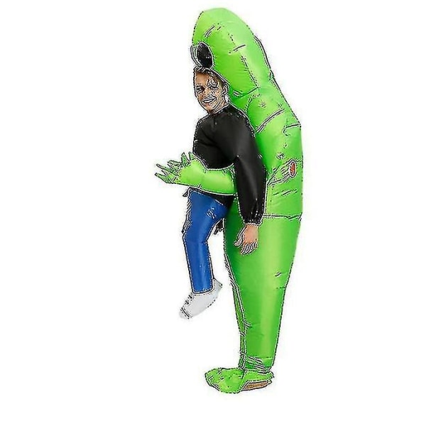 Uppblåsbar Alien-dräkt, för barn Rolig Halloween