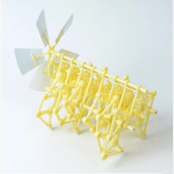 Strandleketøy Modellsett Gående Roboter Barn Vinddrevet Strandbeest Robotsett