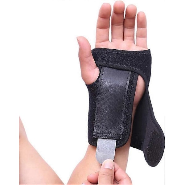 Dww-Håndledsskinne - Håndledsbandage til Karpaltunnelsyndrom, Brud, Forstuvning, Gigt, Tendinitis (M, Venstre)