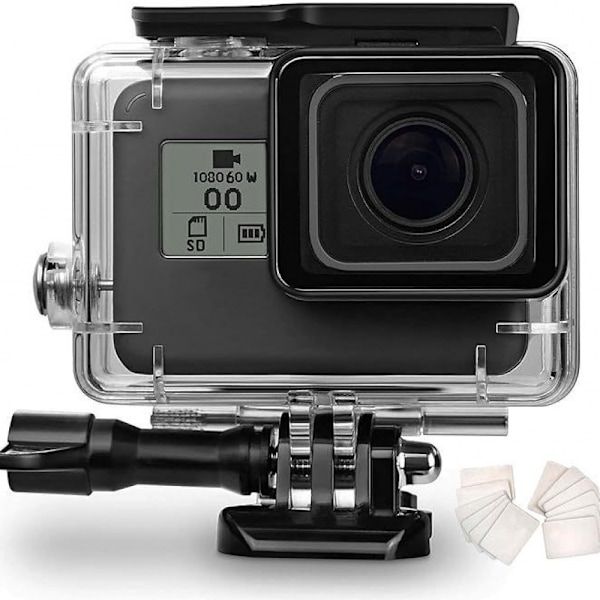 Vandtæt Hus til Gopro Hero7 White og Hero7 Silver