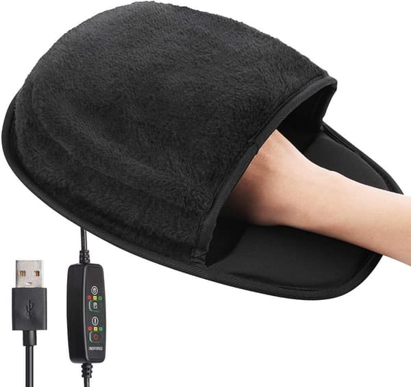 USB Uppvärmd Musmatta Handvärmare - 3 Temperaturer - Kontroller Ingår