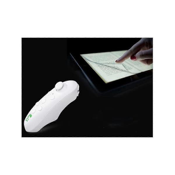 Gamepad Spillkontroller Mini Oppladbar Trådløs Fjernkontroll Spillkontroller VR Joystick Hvit