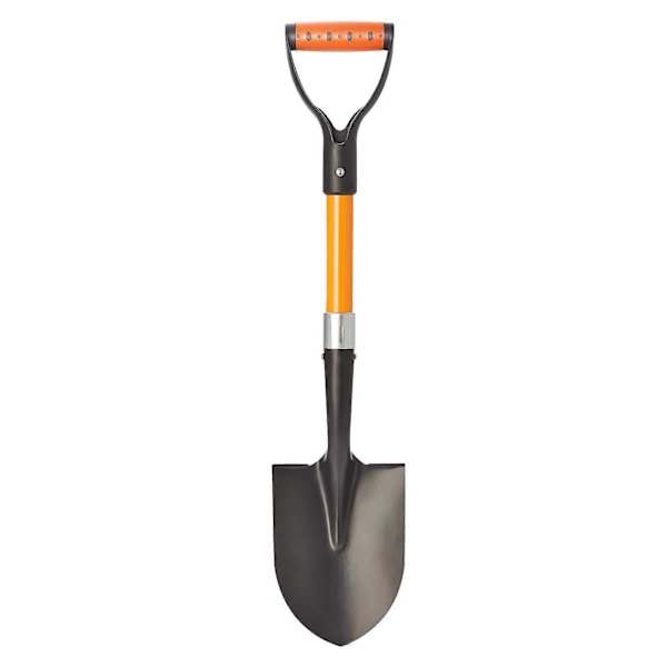 28\" Hagespade for barn - Ergonomisk D-håndtak for små hender